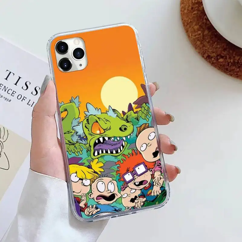 

Anime Rugrat case for airpods Phone Case For iphone 12 5 5s 5c se 6 6s 7 8 plus x xs xr 11 pro max