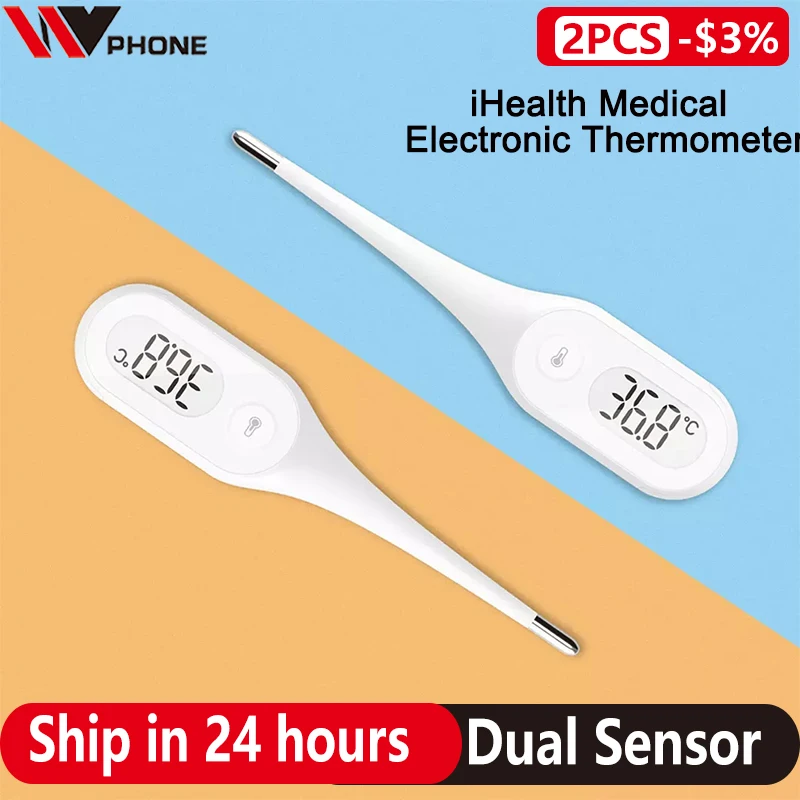 Медицинский электронный точный Цифровой термометр iHealth измеритель температуры