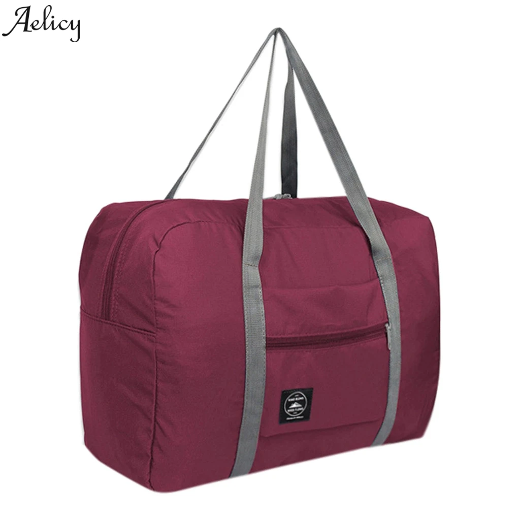 Модная вместительная Женская дорожная сумка и для багажа простая повседневная