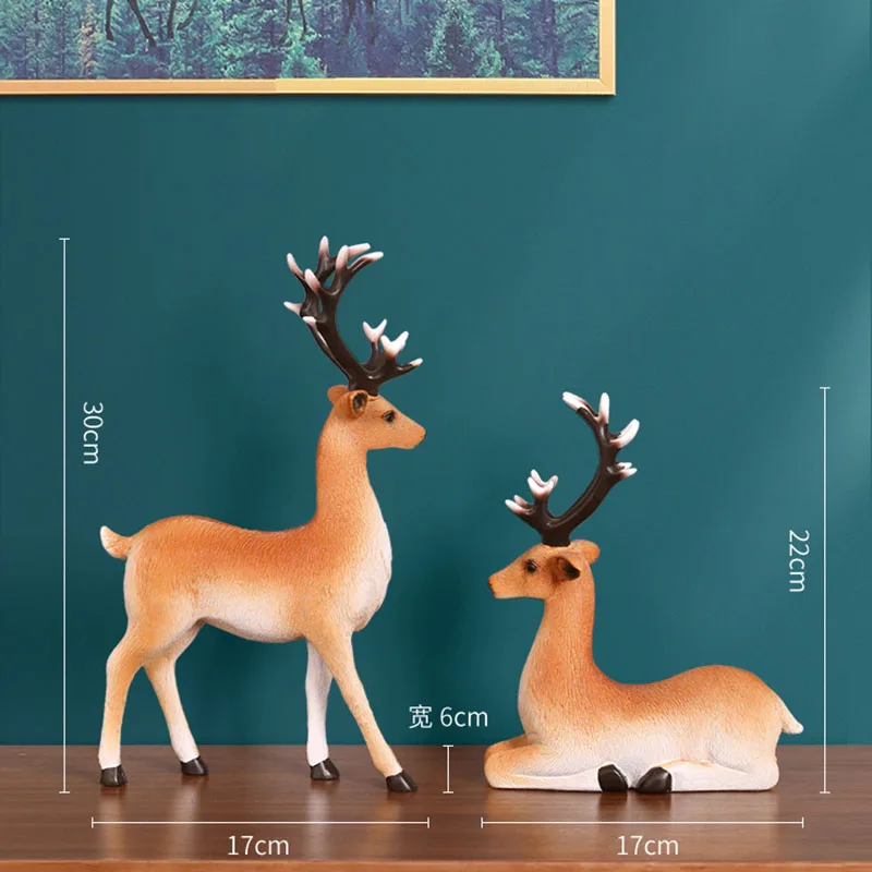 Креативные современные статуэтки из смолы роскошные художественные абстрактные