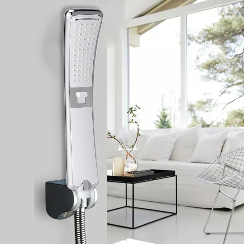 JFBL Hot Waterfall 2 Function Hand Held Shower Head High Pressure Rain Sprayer Set Water Saving | Обустройство дома