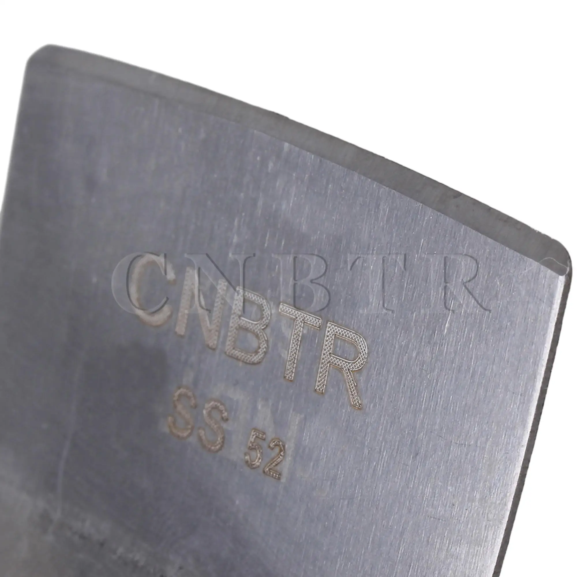 Серебряный плоский скребок из нержавеющей стали Осциллирующий