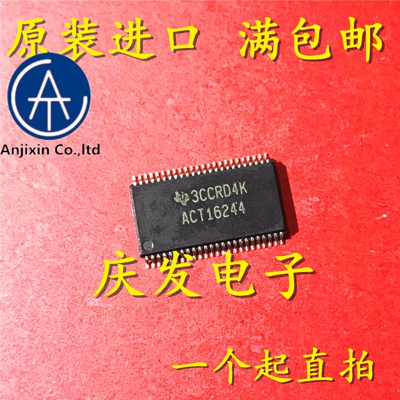 

10pcs real orginal new in stock SN74ACT16244DGGR ACT16244 TSSOP-48