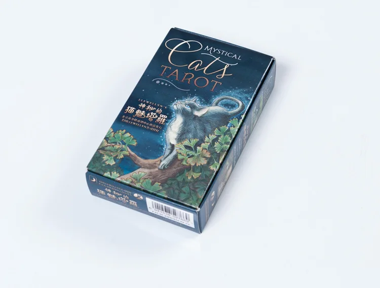 Mystial кошки Таро карты загадочные divination персональные игральные для женщин