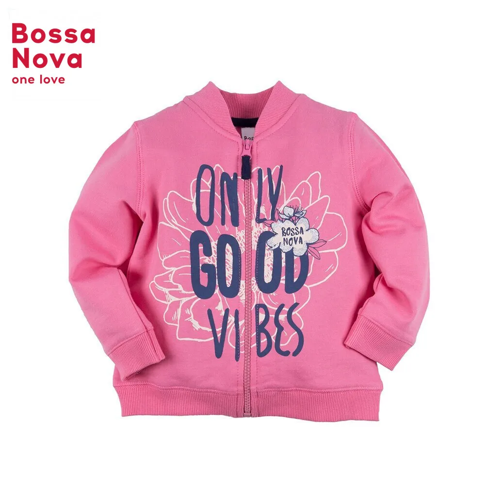 Толстовка BOSSA NOVA для девочек 182r-462 | Мать и ребенок