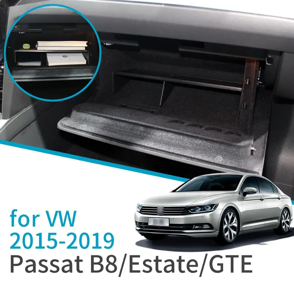 Автомобильный контейнер для перчаток интервал VW Passat B8 2015 ~ 2019 Volkswagen вариант Alltrack