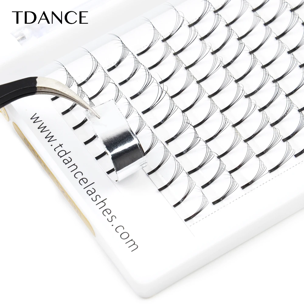 Предварительно сделанные вентиляторы для наращивания ресниц TDANCE 3D/4D/5D/6D готовые 0