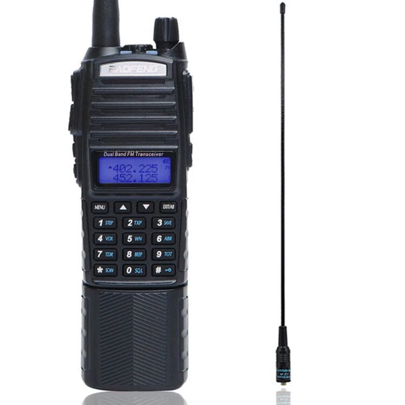 add 771 antenna BaoFeng UV-82 портативная рация 5 Вт 3800 мАч батарея ham 10 км двухстороннее cb радио мощное портативное двойное PTT uv82 охотничье радио - Цвет: add 771 antenna