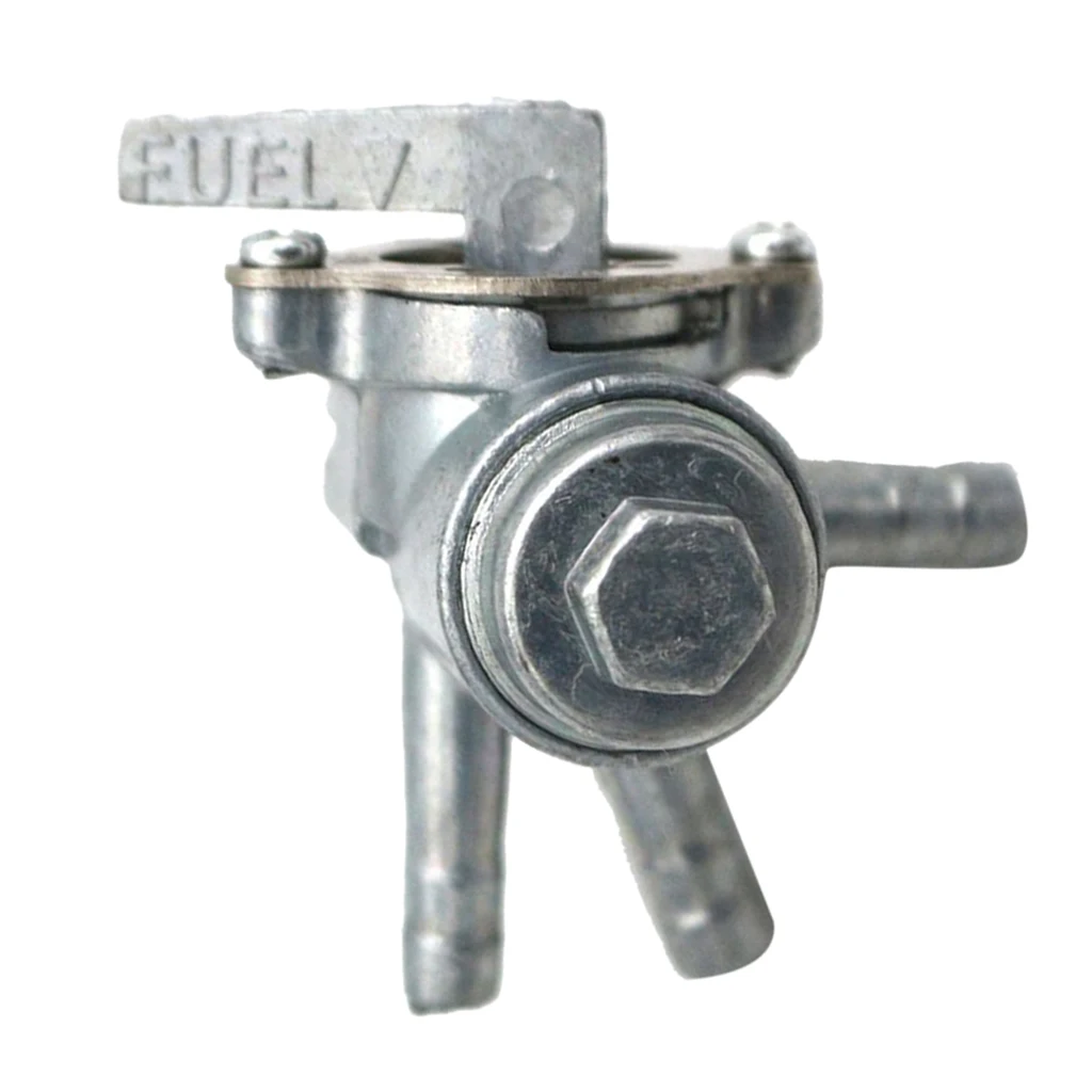 

6.2mm Solid 3-Way Petcock Fuel Tank Shut Off Valve for ATV Motorcycle Dirt Bike
