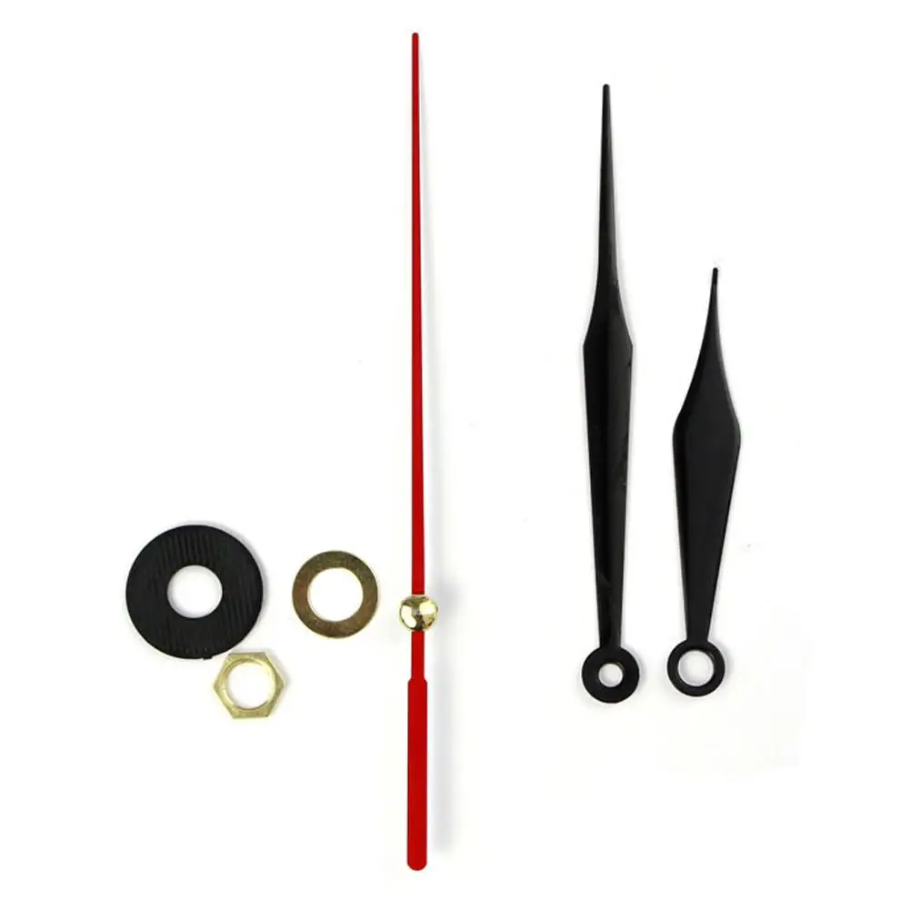 3 X настенные часы DIY черный и красный механизм бесшумное искусство росписи