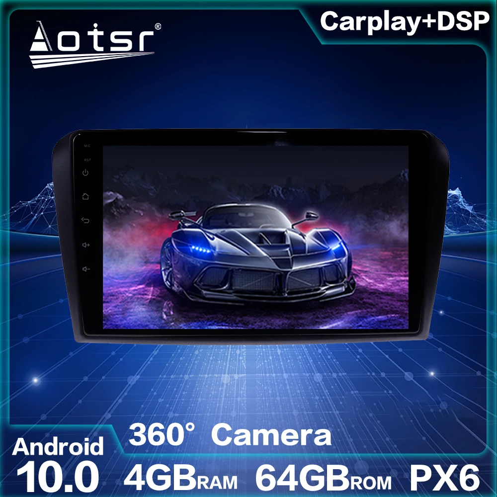 Android радио для Mazda 3 2006 2011 Автомобильный мультимедийный плеер аудио GPS навигация 10 0