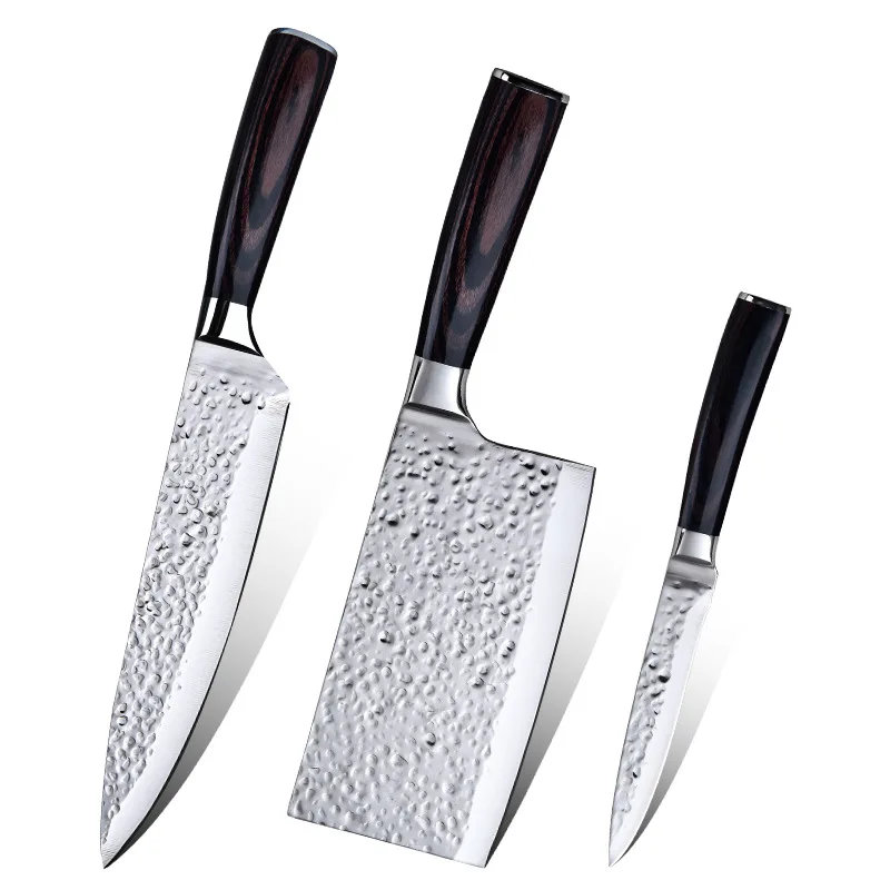 

Кованые кухонные ножи, шеф-нож, кухонный нож для нарезки, острый шеф-нож, бытовой нож для нарезки фруктов, кухонный нож
