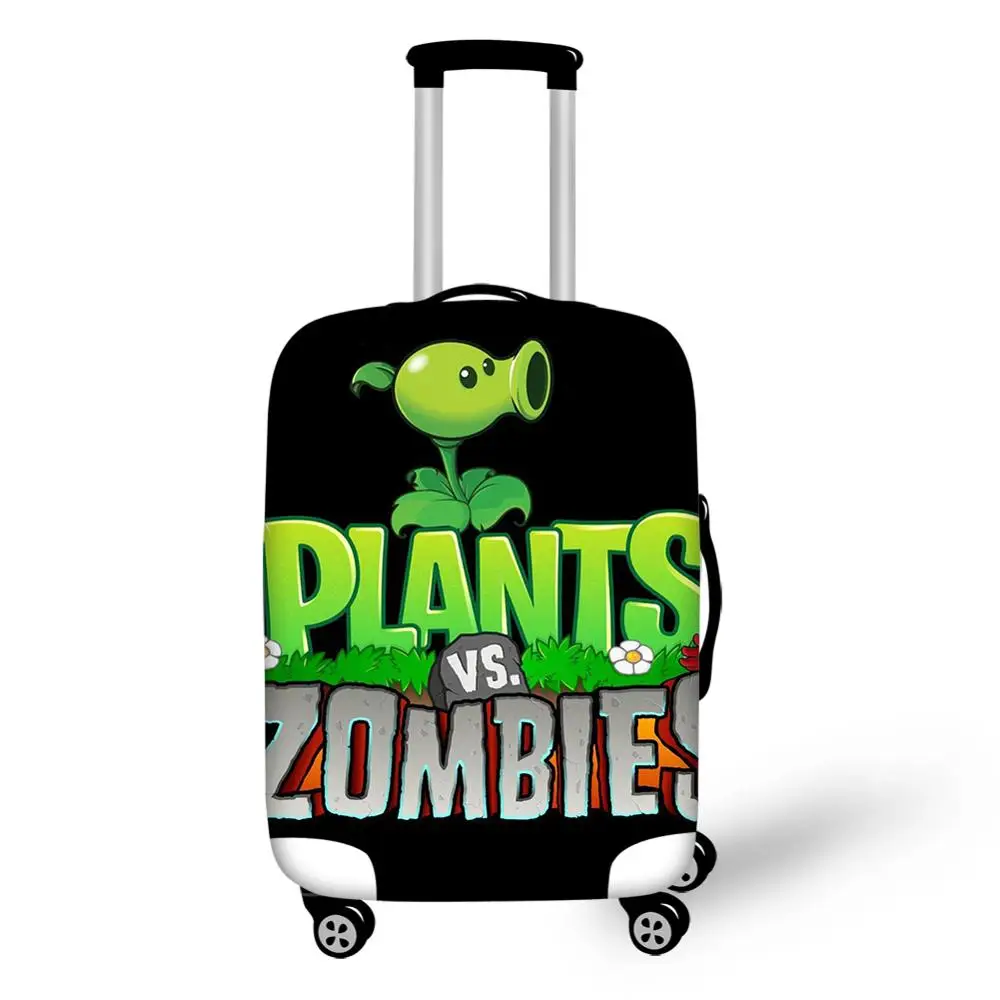 

Чехол для багажа HaoYun для путешествий с принтом растения зомби, хит продаж, чехол для чемодана с мультяшным рисунком, эластичная защита от пы...