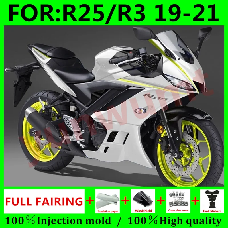 

Комплект обтекателей для Yamaha YZF R3 2019 2020 YZF R25 R3 19 20 21