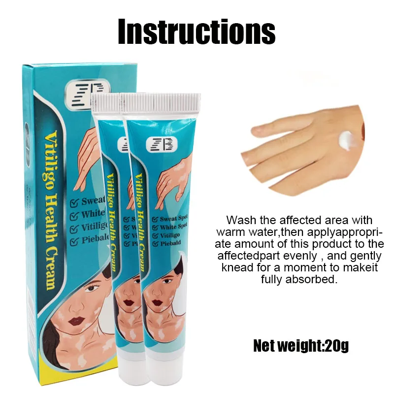 ZB Vitiligo Treatment Cream Sweat Spot Piebald Remove Herbal Medicine Plaster Versicolor Pityriasis Eczma Cure Skin Care Balm | Красота и