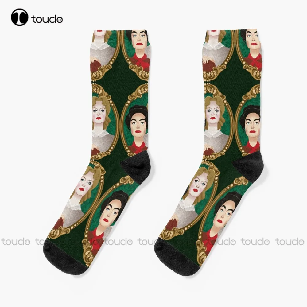 

The Hudson Sisters Whatever Happened Baby Socks Womens Running Socks Christmas Gift Custom Unisex Adult Teen Youth Socks