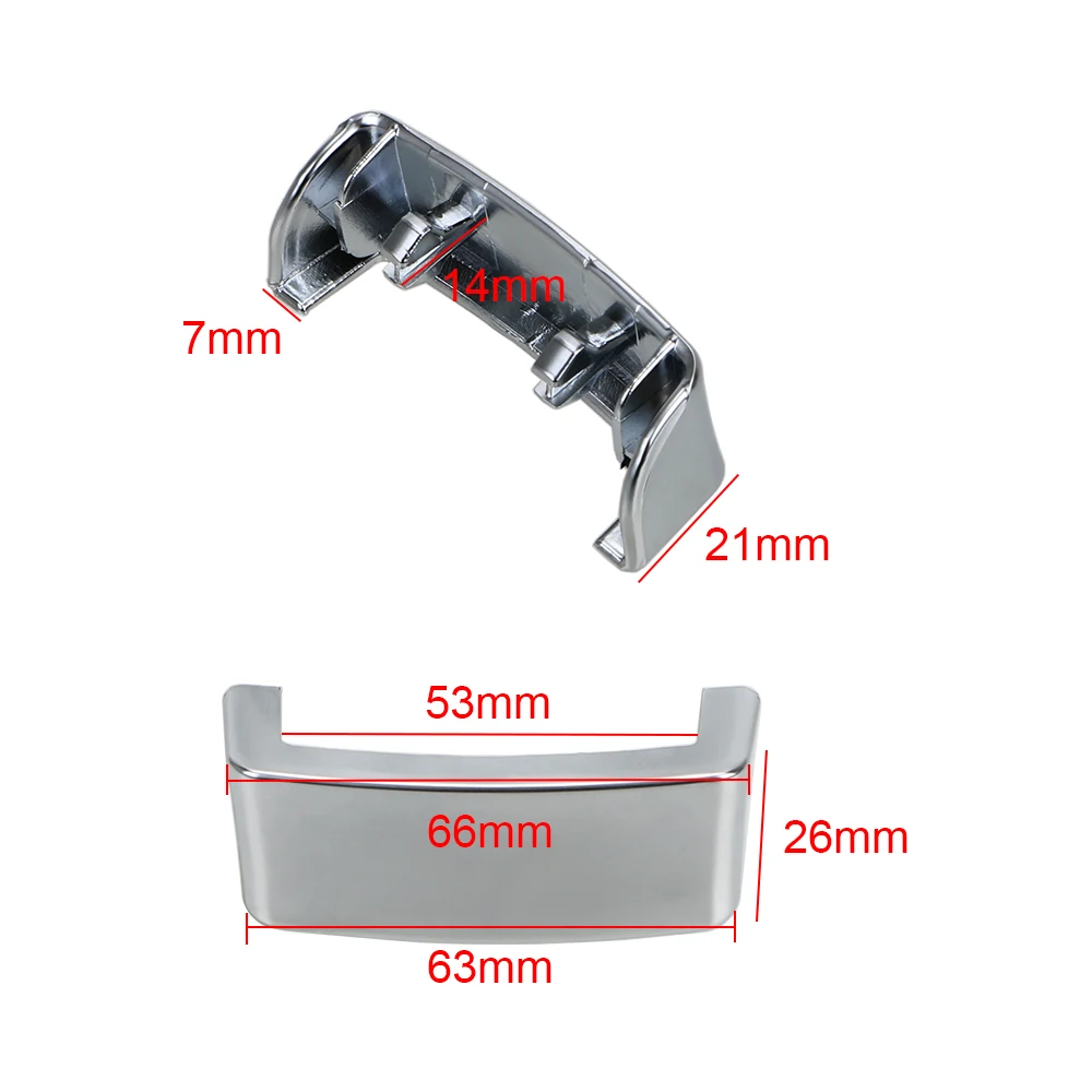 

LEEPEE Car Steering Wheel Trim Sequin Cover Chrome Emblem Insert Trim Cover Fit for VW Golf MK5 Plus GTI Passat B6 3C Eos Jett