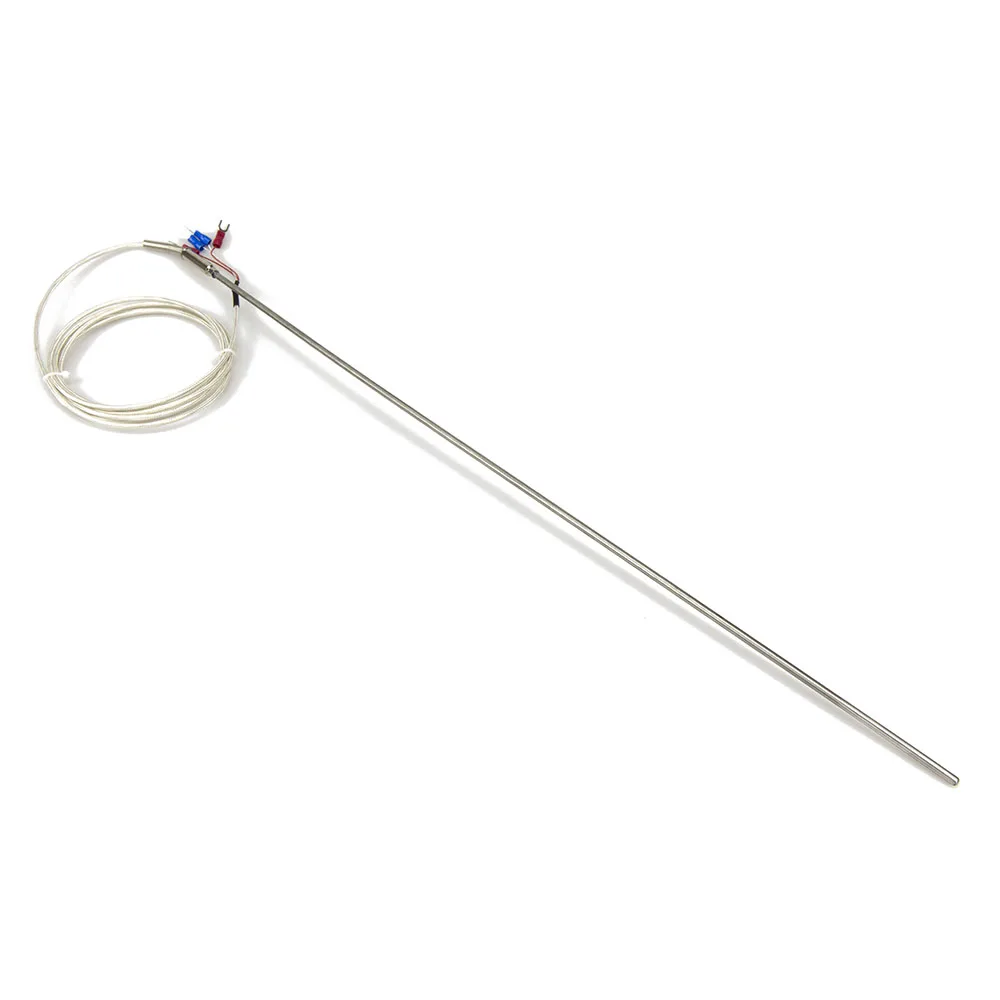 FTARP08 PT100 Тип 4 провода 2 м кабель PTFE 500 мм 316L нержавеющая сталь гибкий зонд RTD датчик