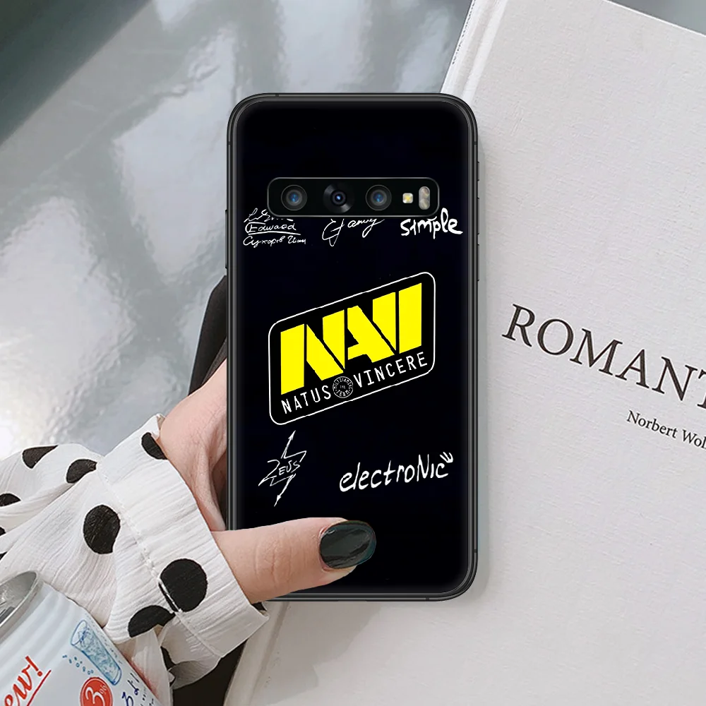

CS Go Natus Vincere Navi Logo Phone Case For Samsung Galaxy Note S 8 9 10 20 Plus E Lite Uitra Black black Coque Tpu Back Pretty