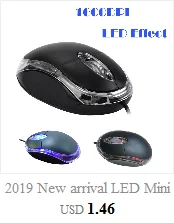 Оптическая USB светодиодный Проводная игровая мышь для геймеров, игровая мышь для ПК, ноутбука, компьютера, Прямая поставка