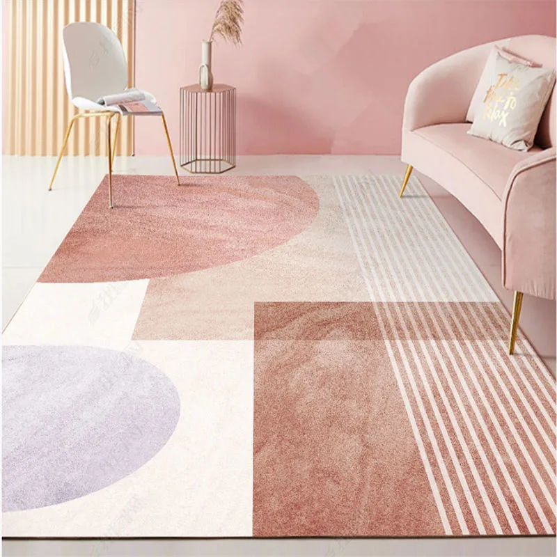 pink large carpets rug for girl bedroom living room modern soft big area rugs kichen floor mats non slip kids parlor play mat free global shipping