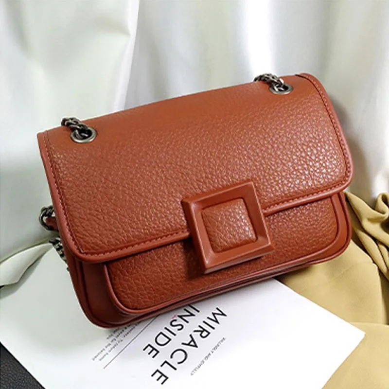 Новинка 2020 сумка из натуральной кожи для женщин воловьей роскошная кожаная через