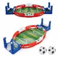 hot selling mini table top football set desktop soccer indoor game for kids party adult lbv