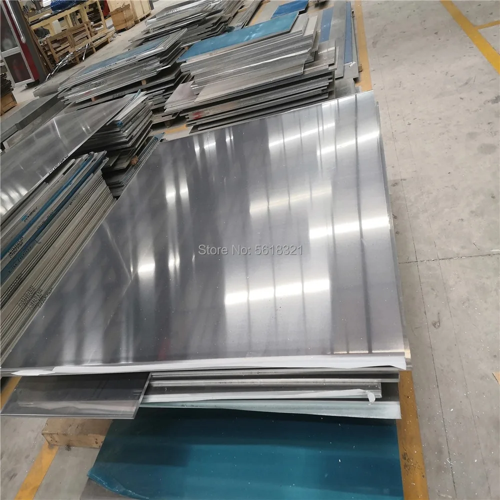 Алюминиевая пластина на заказ для самостоятельного изготовления 6061 длина 300x300 мм