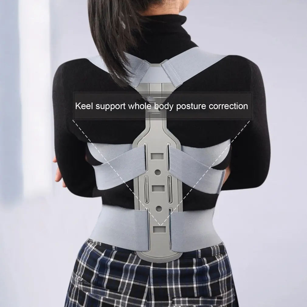 

Anti-kyphosis Correction Belt Back Good Hidden Formation With Chest And Back Braces Male And Female Braces Corrector