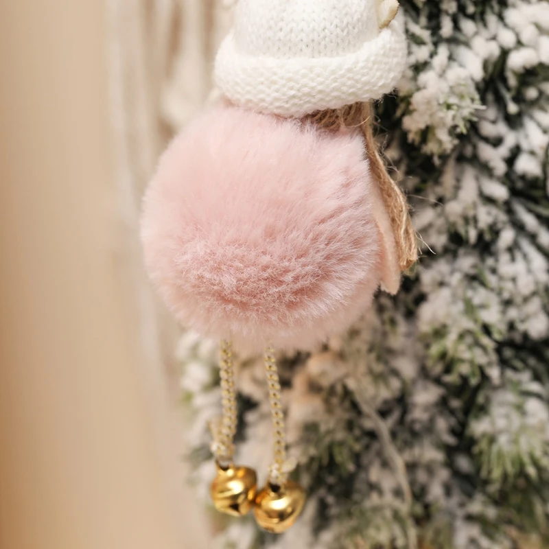 

Heart Snowflake Angel Doll Hanging Pendant Christmas Tree Decoration Cute Elf