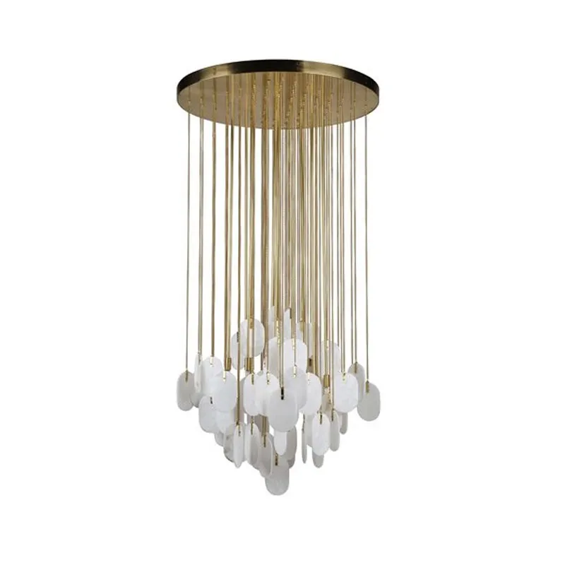 Современная лестница подвесные светильники для украшения дома отеля ресторана |