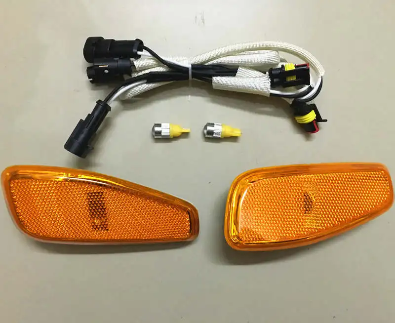 

Аксессуары для Jeep Renegade 2014-2023, предупреждающий указатель поворота с боковым отражением, лампа переднего указателя по...