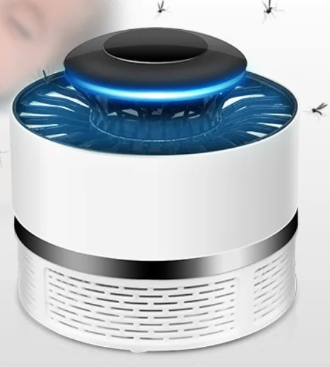 Small size white Электронный USB зарядное устройство москитная убийца лампа анти-комаров муха ингалятор насекомых светильник - Цвет: Small size white