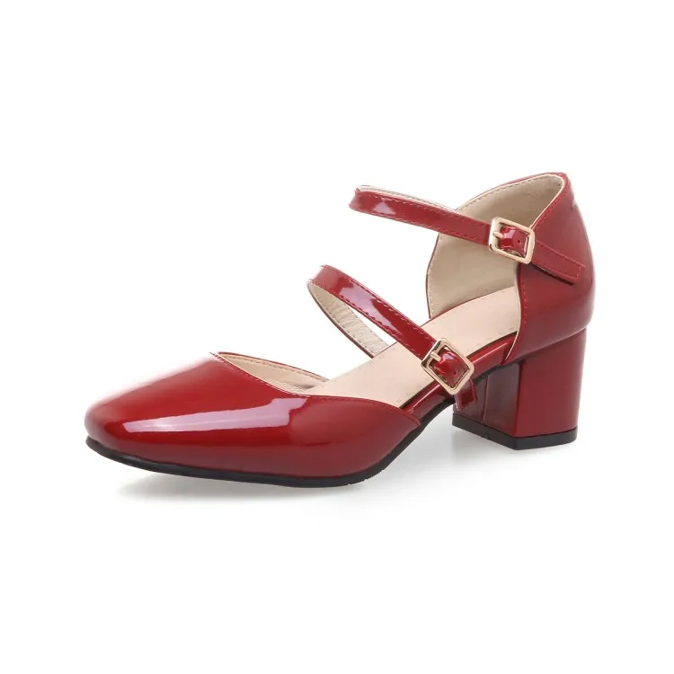 Босоножки на высоком каблуке Женская обувь летняя Большие размеры 13 14