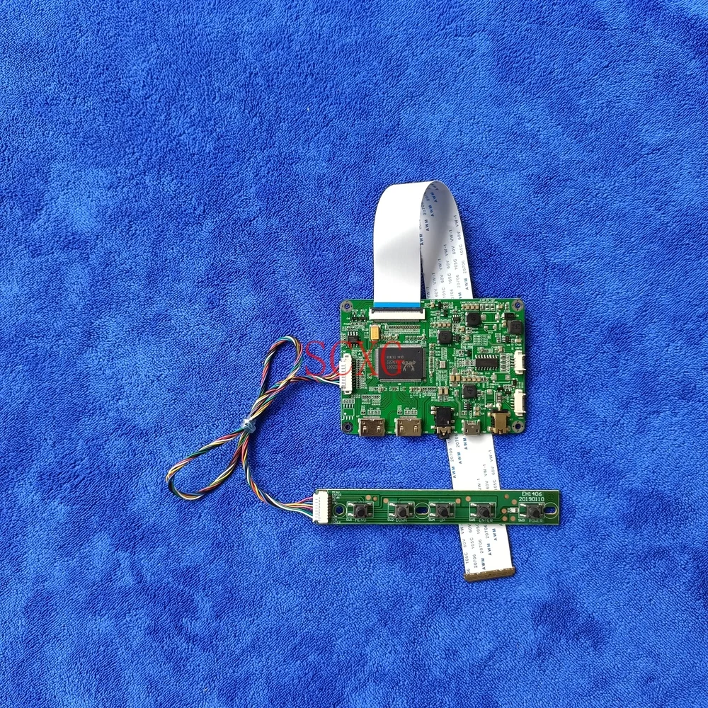 

DIY KIT 5V Micro USB Mini HDMI-compatible For NV173FHM-NX1 NV173FHM-NY1 1920*1080 Display Drive Controller Board LCD EDP 40-Pin