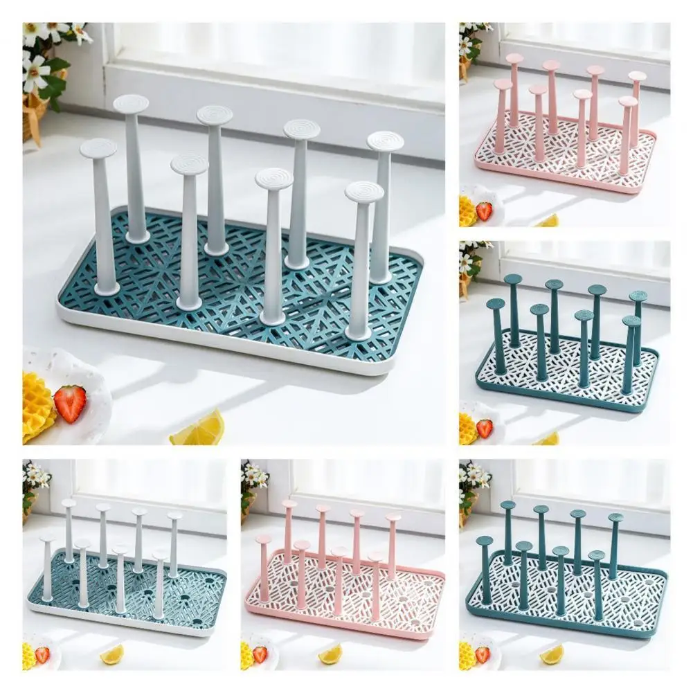 

Portable Durable Organizer Tray Cup Drying Rack Lightweight Cup Drying Rack Fashion Home Decoration
