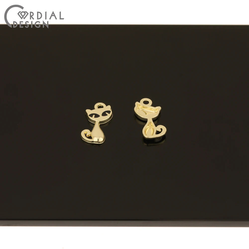 

Cordial Design 100Pcs 8*17MM Jewelry Accessories/Animal Shapes/Hand Made/Earring Pendant/DIY Charms/Jewelry Findings Components