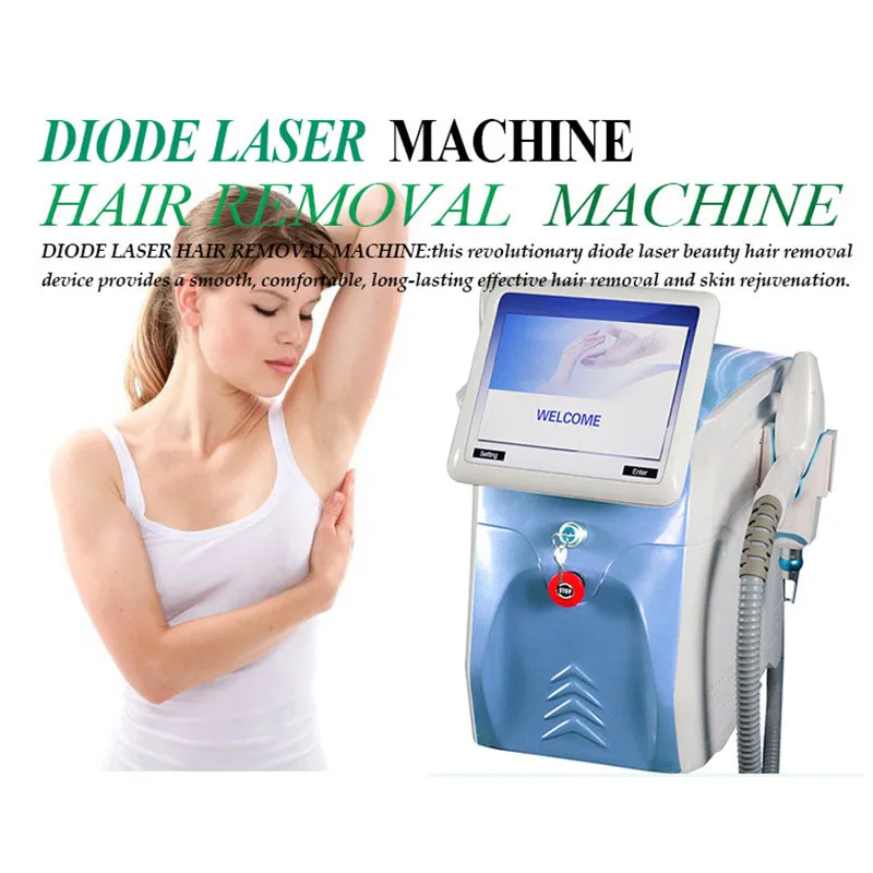 2021 Hot sale 2 in 1 Opt Painless Hair Removal Machine And ND Yag Laser Tattoo | Бытовая техника