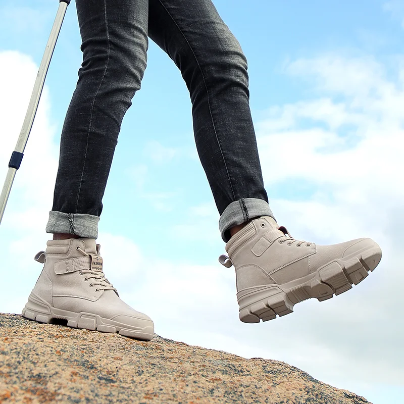 

casualboots designer sport a large zapatillas man high men size hombre shoes men's High top classic for winter spring