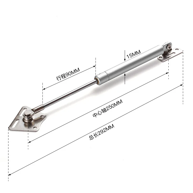 

Cabinet door arbitrary stop air support hydraulic rod tatami air pressure copper core spring air rod telescopic rod