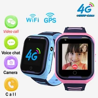 oboobmi smart watches a36e 4g smart kids watch waterproof wifi gps video call monitor tracker clock kids children gps watch