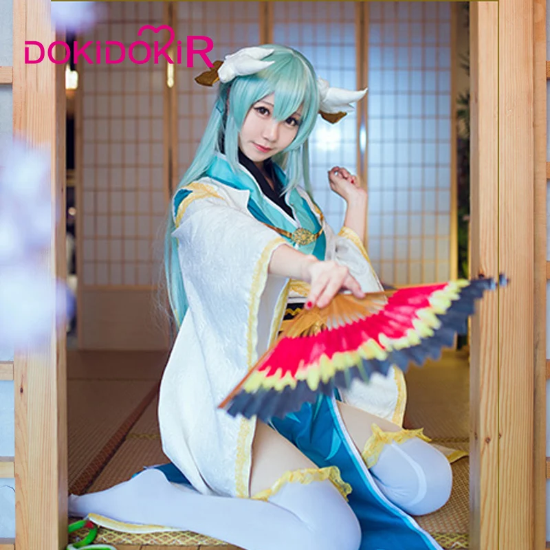 DokiDoki-R игра Fate Косплей Fate/большой заказ Kiyohime сцена 2 костюм женское платье Костюм |