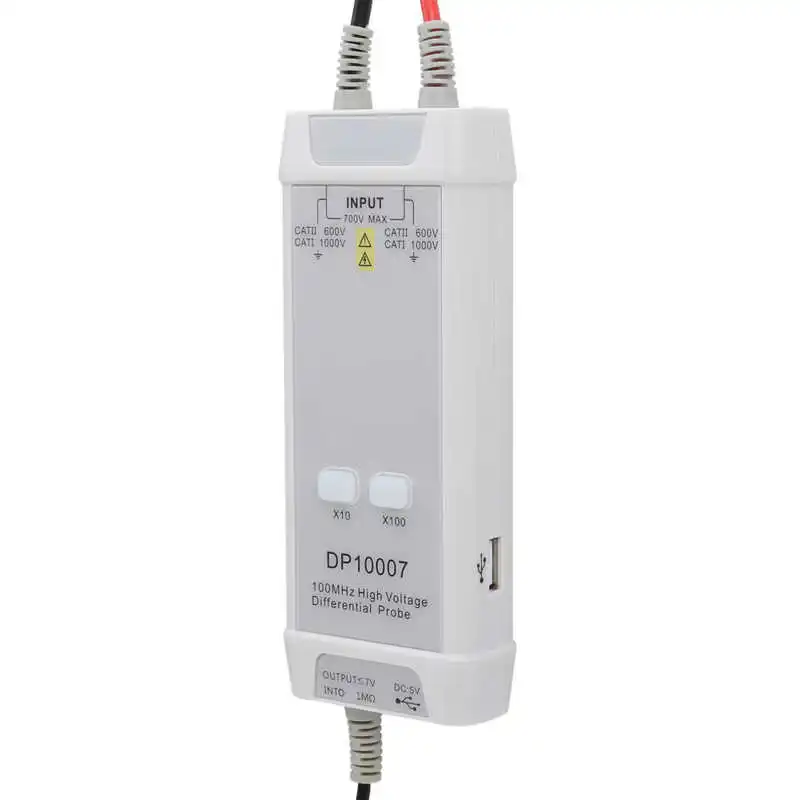DP10007 щупы осциллографа 100 МГц 700V Высокая Напряжение дифференциальный зонд