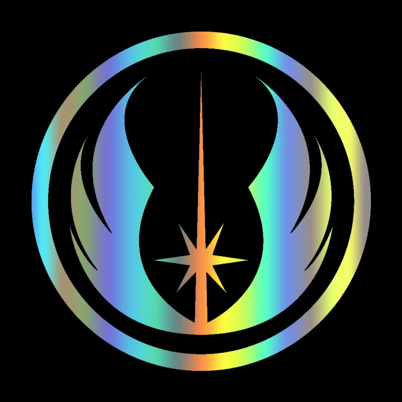 

S51144 Various Sizes/Colors Car Stickers Vinyl Decal for Star Wars Cartoon Jedi Sticker Motorcycle Decorative Waterproof