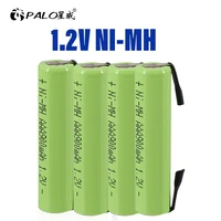 palo 900mah aaa rechargeable batteries aaa 3a 1 2v battery for remote control electronic toys led light shaver radio