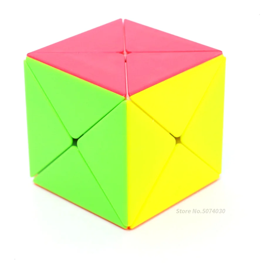 Кубик Qiyi Xcube 2x2 X кубик Cubo Magico без наклеек пазл-спекаль развивающая игрушка