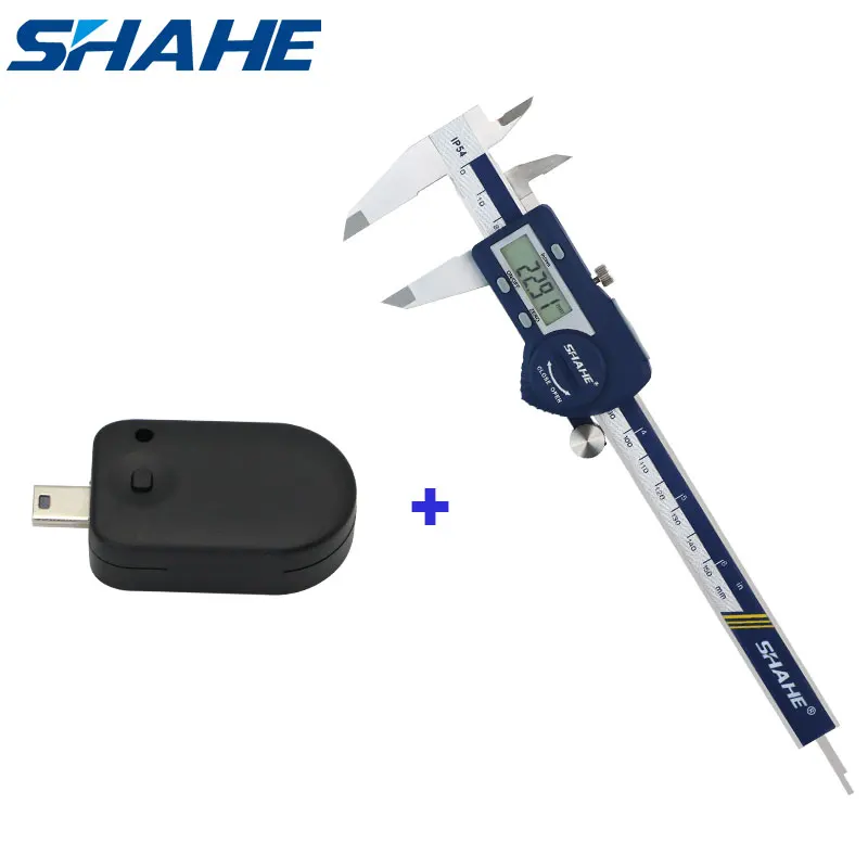 Цифровой штангенциркуль shahe из нержавеющей стали 0 150 мм Электронный +