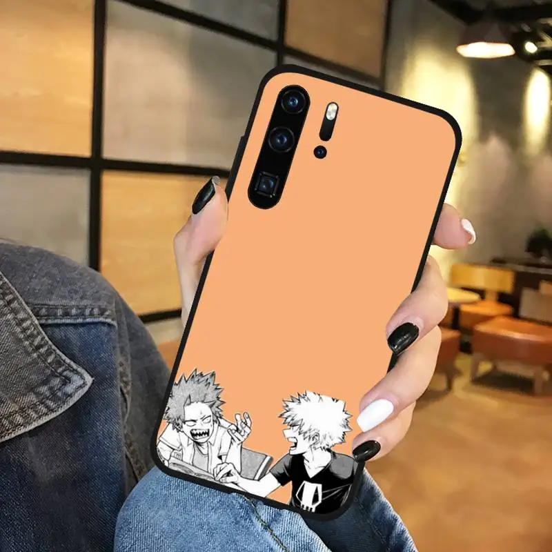 

Anime Katsuki Bakugou Phone Cases For Huawei P9 P10 P20 P30 Pro Lite smart Mate 10 Lite 20 Y5 Y6 Y7 2018 2019