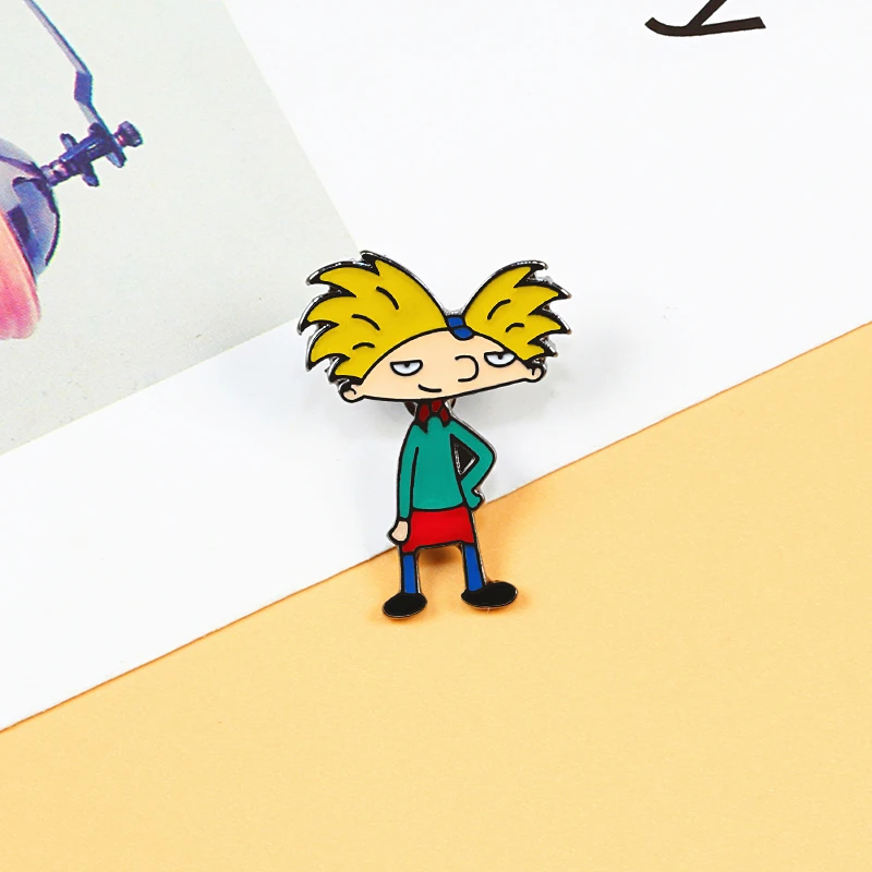 Фигурка из аниме Astroboy (крутая Брошь Для Мальчика Творческий комиксов Арнольд Ename