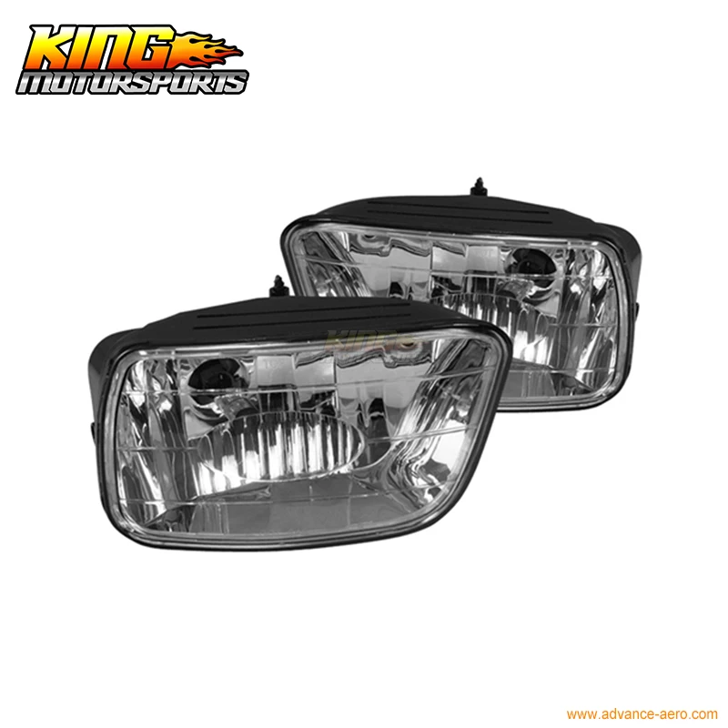 

Fit For 02 03 04 05 06 07 08 09 Chevy Trailblazer OE Fog Lights Clear Lamps Pair USA Domestic Free Shipping